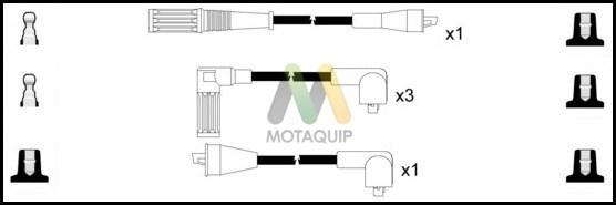 Motaquip LDRL1218 - Комплект проводів запалювання autozip.com.ua