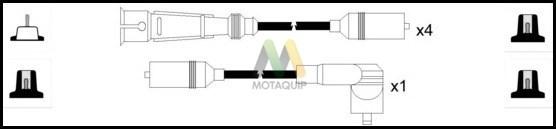 Motaquip LDRL1284 - Комплект проводів запалювання autozip.com.ua