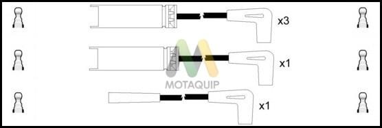 Motaquip LDRL1237 - Комплект проводів запалювання autozip.com.ua