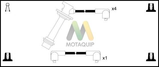 Motaquip LDRL1229 - Комплект проводів запалювання autozip.com.ua