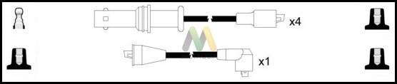 Motaquip LDRL1795 - Комплект проводів запалювання autozip.com.ua