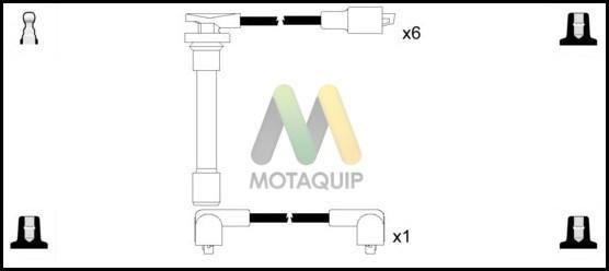 Motaquip LDRL1792 - Комплект проводів запалювання autozip.com.ua