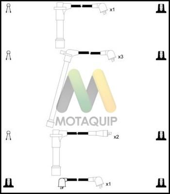 Motaquip LDRL1754 - Комплект проводів запалювання autozip.com.ua