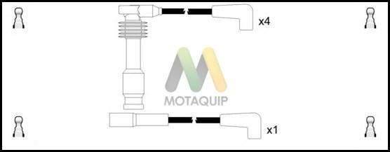 Motaquip LDRL1753 - Комплект проводів запалювання autozip.com.ua