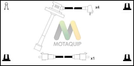 Motaquip LDRL1763 - Комплект проводів запалювання autozip.com.ua