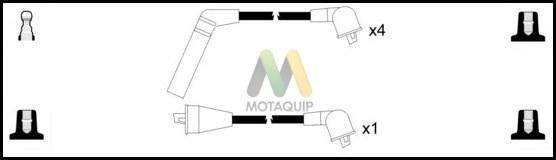 Motaquip LDRL1718 - Комплект проводів запалювання autozip.com.ua
