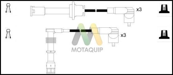 Motaquip LDRL1734 - Комплект проводів запалювання autozip.com.ua