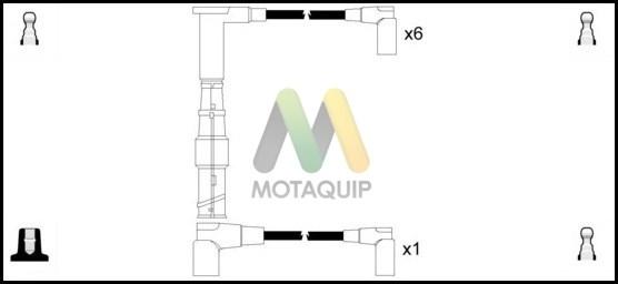 Motaquip LDRL1777 - Комплект проводів запалювання autozip.com.ua