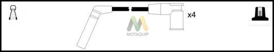 Motaquip LDRL826 - Комплект проводів запалювання autozip.com.ua