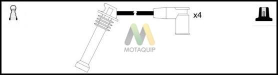 Motaquip LDRL823 - Комплект проводів запалювання autozip.com.ua