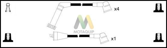 Motaquip LDRL706 - Комплект проводів запалювання autozip.com.ua