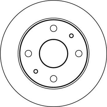 Motaquip LVBD1012Z - Гальмівний диск autozip.com.ua