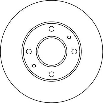 Motaquip LVBD1145Z - Гальмівний диск autozip.com.ua