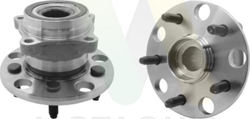 Motaquip LVBW1898 - Комплект підшипника маточини колеса autozip.com.ua