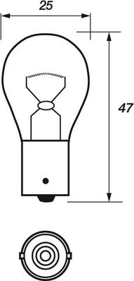 Motaquip LVEB382 - Лампа розжарювання, ліхтар покажчика повороту autozip.com.ua