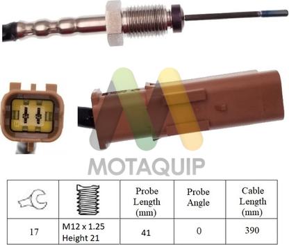 Motaquip LVET385 - Датчик, температура вихлопних газів autozip.com.ua