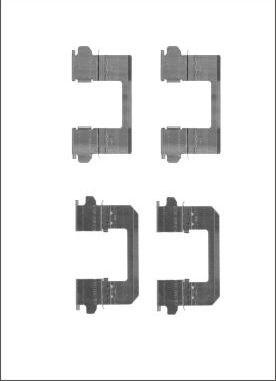 Motaquip LVMK1094 - Комплектуючі, колодки дискового гальма autozip.com.ua