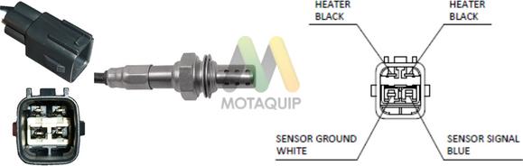 Motaquip LVOS2031 - Лямбда-зонд, датчик кисню autozip.com.ua