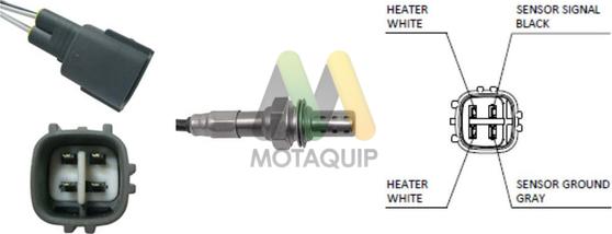 Motaquip LVOS2032 - Лямбда-зонд, датчик кисню autozip.com.ua