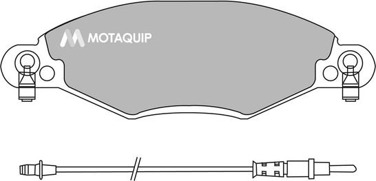 Motaquip LVXL991 - Гальмівні колодки, дискові гальма autozip.com.ua