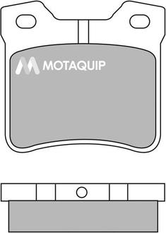 Motaquip LVXL984 - Гальмівні колодки, дискові гальма autozip.com.ua