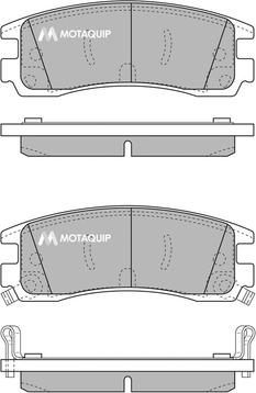 Roulunds Rubber 801083 - Гальмівні колодки, дискові гальма autozip.com.ua