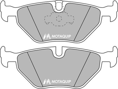 Motaquip LVXL492 - Гальмівні колодки, дискові гальма autozip.com.ua