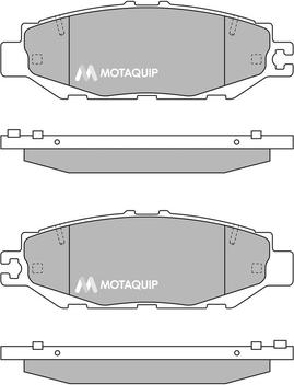 Motaquip LVXL444 - Гальмівні колодки, дискові гальма autozip.com.ua