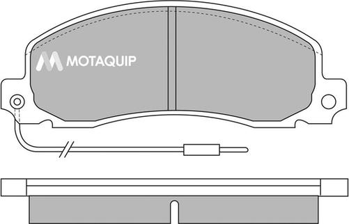 Motaquip LVXL442 - Гальмівні колодки, дискові гальма autozip.com.ua