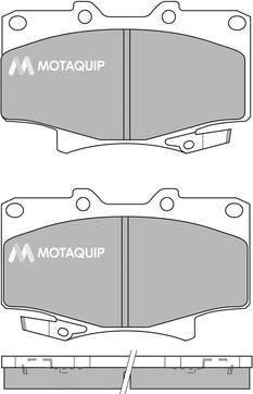 Motaquip LVXL453 - Гальмівні колодки, дискові гальма autozip.com.ua