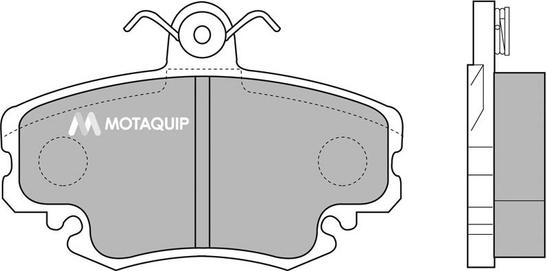 Motaquip LVXL413 - Гальмівні колодки, дискові гальма autozip.com.ua