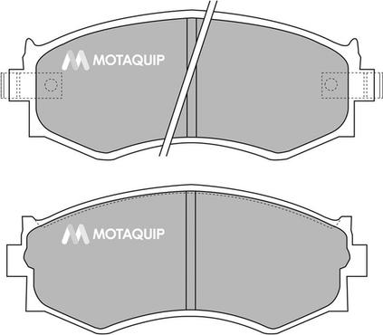 Motaquip LVXL435 - Гальмівні колодки, дискові гальма autozip.com.ua