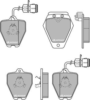 Motaquip LVXL475 - Гальмівні колодки, дискові гальма autozip.com.ua