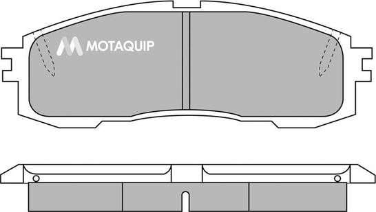 Motaquip LVXL472 - Гальмівні колодки, дискові гальма autozip.com.ua