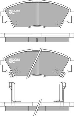 Motaquip LVXL595 - Гальмівні колодки, дискові гальма autozip.com.ua