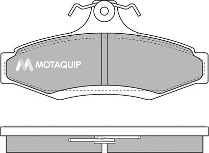 Motaquip LVXL545 - Гальмівні колодки, дискові гальма autozip.com.ua