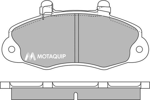 Motaquip LVXL541 - Гальмівні колодки, дискові гальма autozip.com.ua