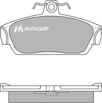 Motaquip LVXL564 - Гальмівні колодки, дискові гальма autozip.com.ua
