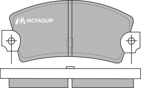 Motaquip LVXL568 - Гальмівні колодки, дискові гальма autozip.com.ua