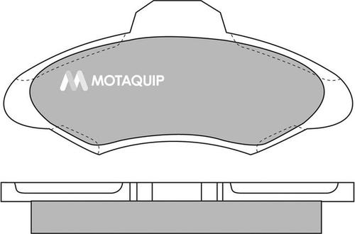 Motaquip LVXL563 - Гальмівні колодки, дискові гальма autozip.com.ua