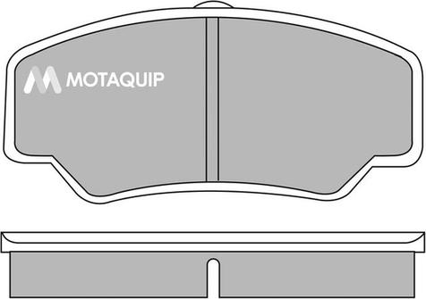 Motaquip LVXL505 - Гальмівні колодки, дискові гальма autozip.com.ua