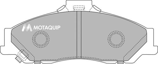 Motaquip LVXL508 - Гальмівні колодки, дискові гальма autozip.com.ua