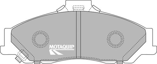 Motaquip LVXL508 - Гальмівні колодки, дискові гальма autozip.com.ua