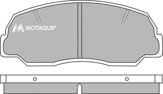 Motaquip LVXL584 - Гальмівні колодки, дискові гальма autozip.com.ua