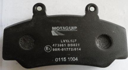 Motaquip LVXL537 - Гальмівні колодки, дискові гальма autozip.com.ua