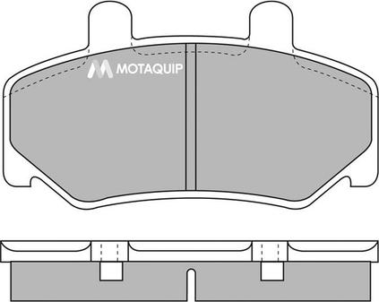 Motaquip LVXL537 - Гальмівні колодки, дискові гальма autozip.com.ua