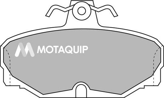 Motaquip LVXL520 - Гальмівні колодки, дискові гальма autozip.com.ua