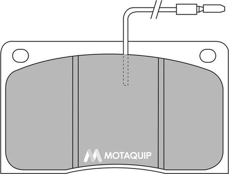 Motaquip LVXL527 - Гальмівні колодки, дискові гальма autozip.com.ua