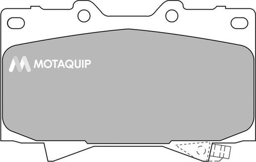 Motaquip LVXL570 - Гальмівні колодки, дискові гальма autozip.com.ua