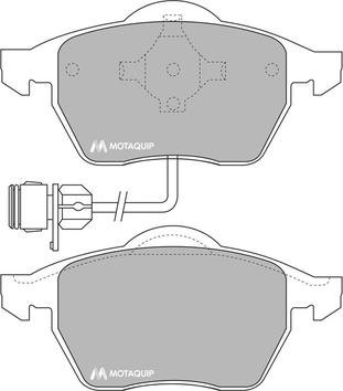 KRIEGER FAHRZEUGBAU 950006387 - Гальмівні колодки, дискові гальма autozip.com.ua